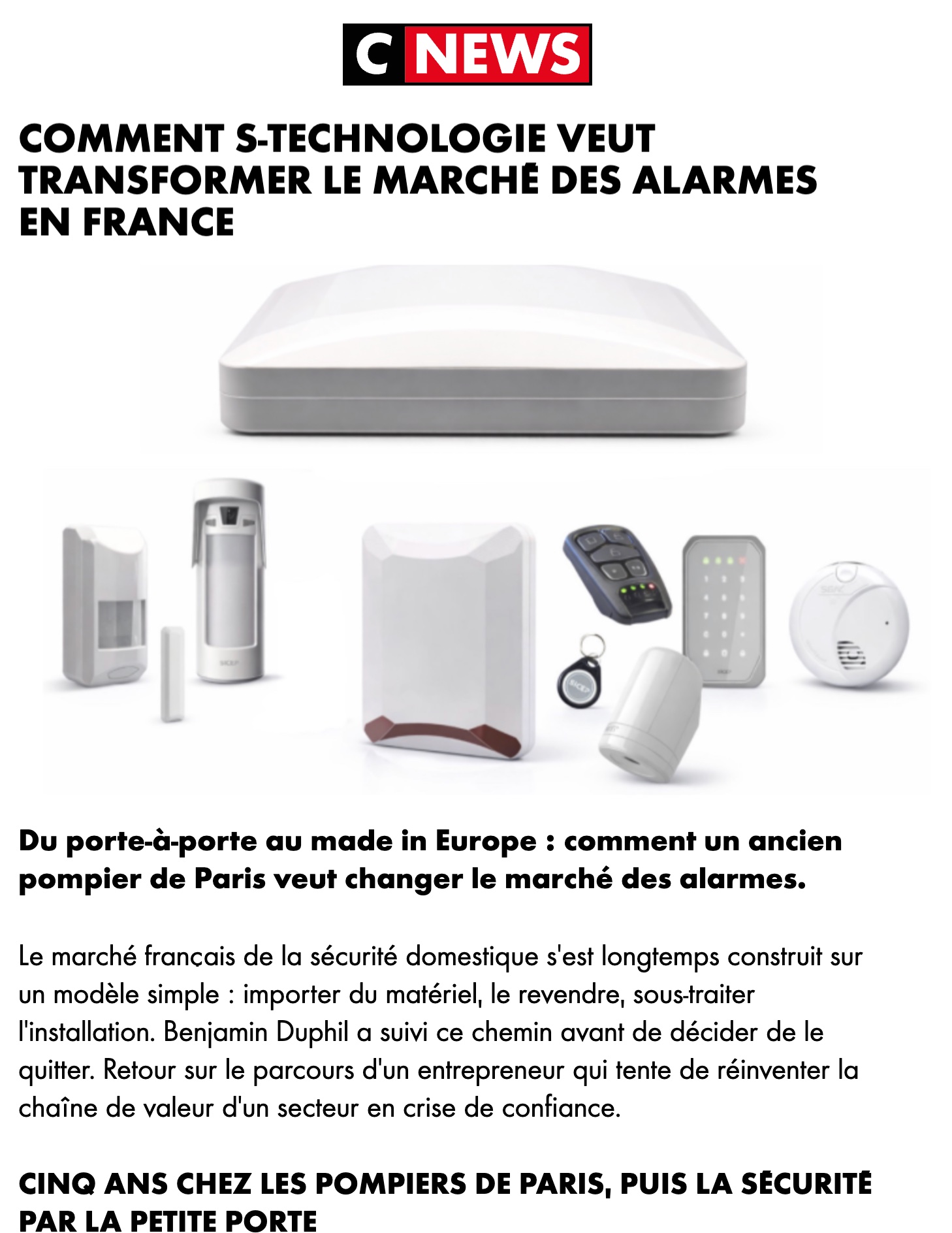 CNews, S-Tehcnologie